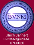 BVNM - Mitglied im Bundesverband Network Marketing e. V.